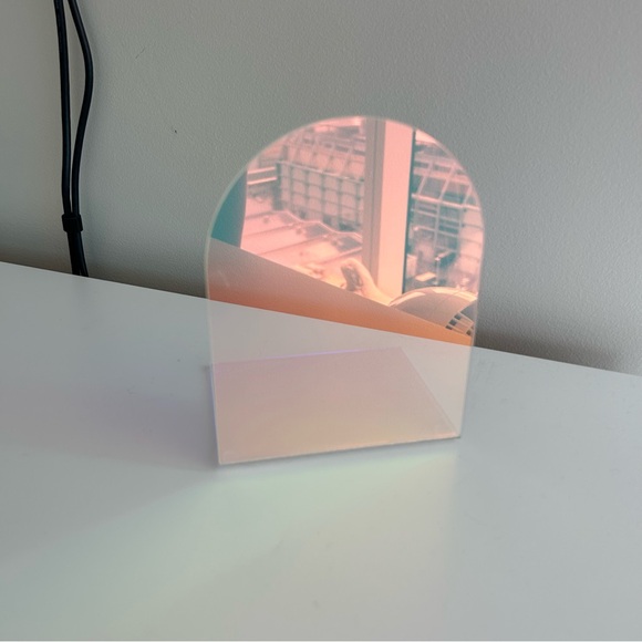 Rainbow Iridescent Acrylic Bookend - Picture 7 of 7